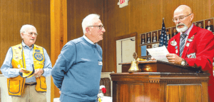 Jones honored at Lions Club meeting; The late Goodwyn was also to be recognized